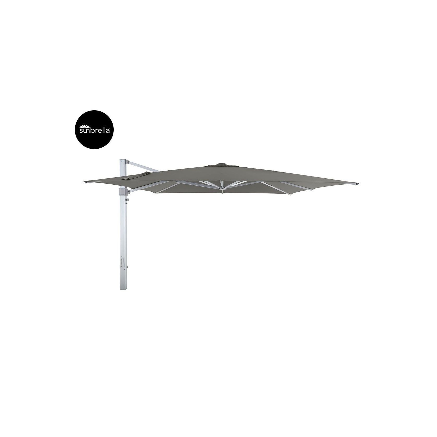 Agave 4m Square Cantilever Umbrella gallery detail image