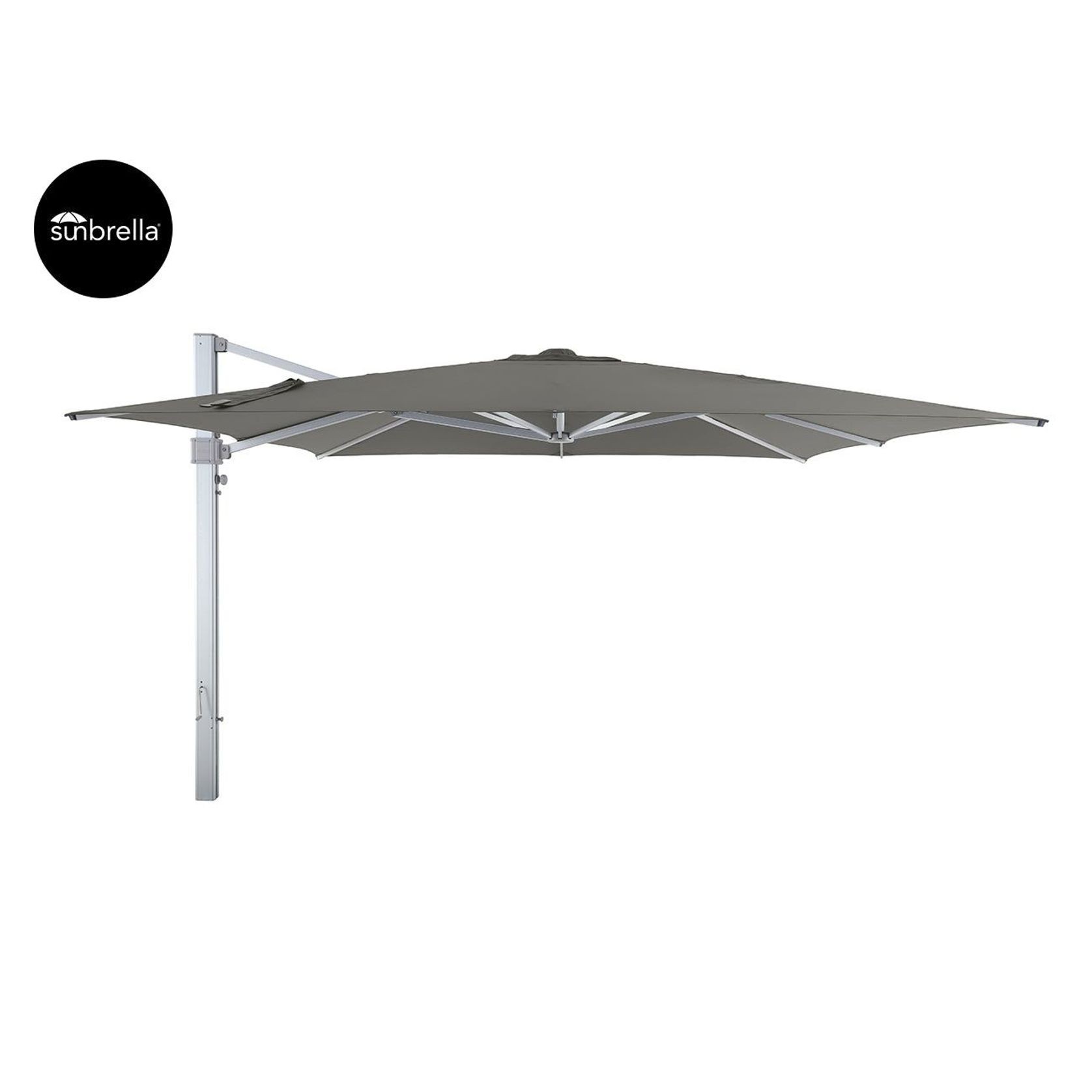 Agave 4m Square Cantilever Umbrella gallery detail image