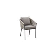 Kereru Aluminium and Rope Outdoor Dining Chair gallery detail image