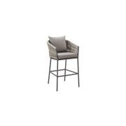 Kereru Aluminium and Rope Outdoor Bar Chair gallery detail image