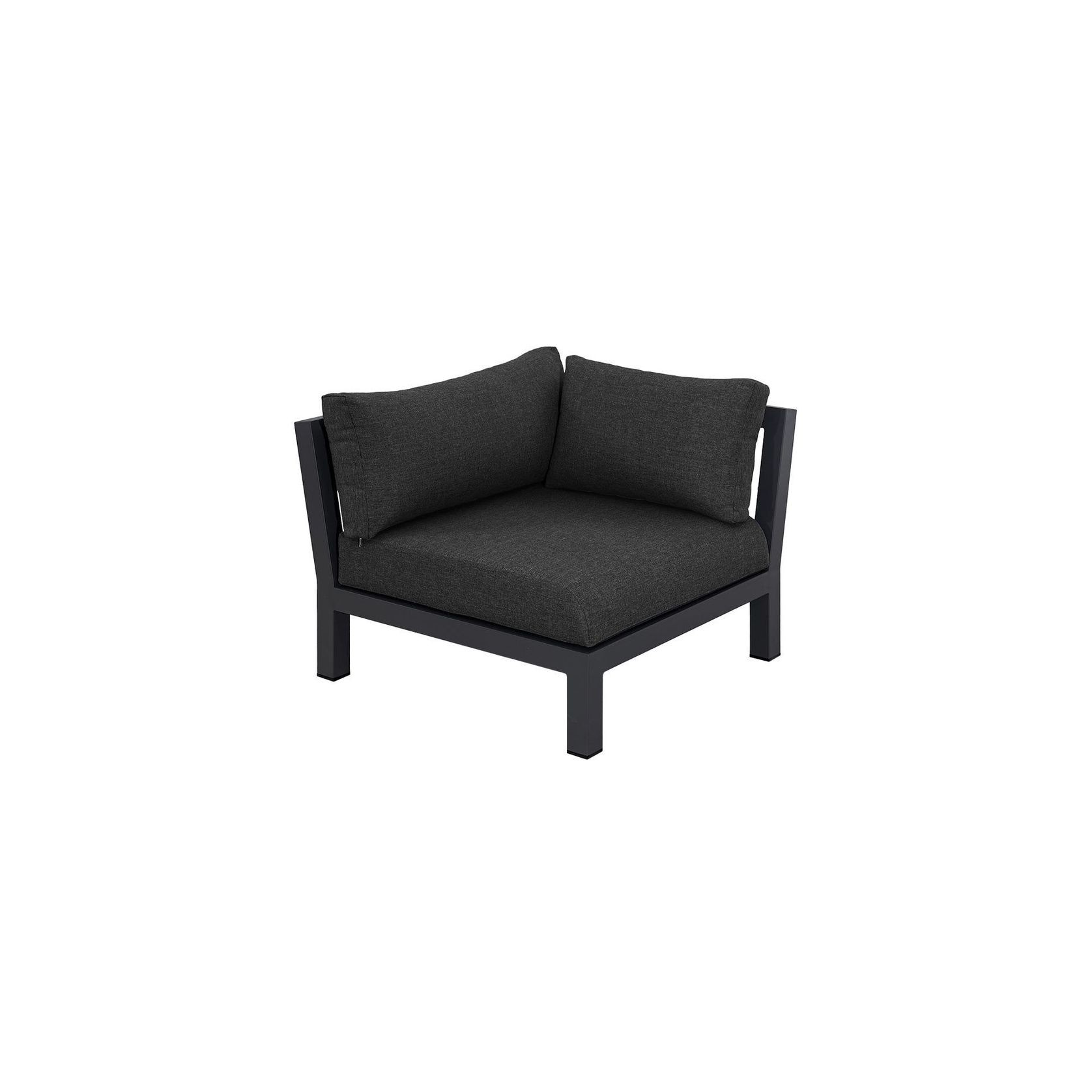 Newport Aluminium Outdoor Corner Chair gallery detail image