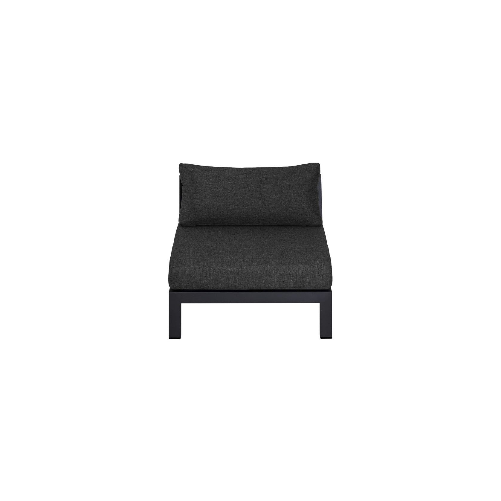 Newport Aluminium Outdoor Armless Chair gallery detail image