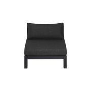 Newport Aluminium Outdoor Armless Chair gallery detail image