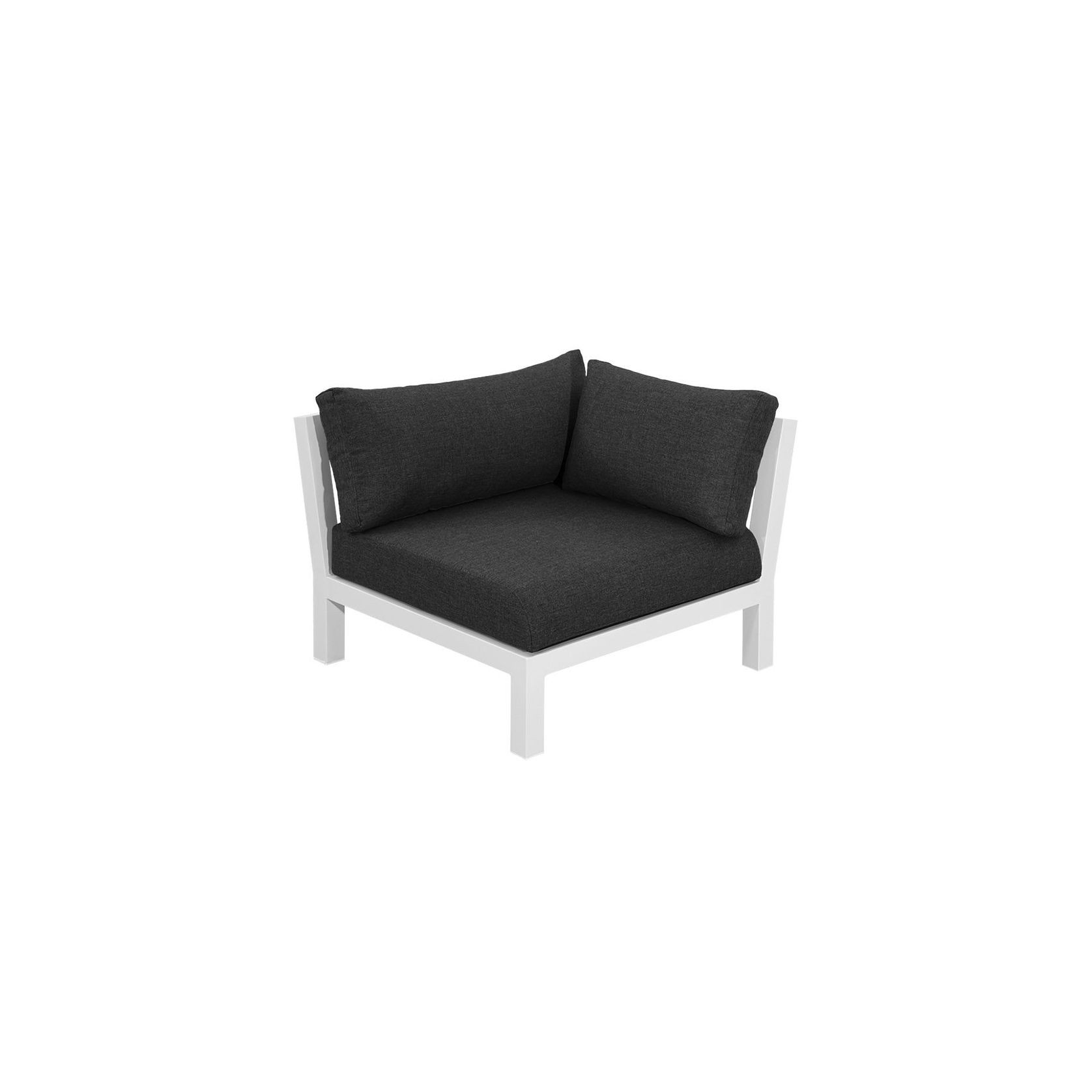 Newport Aluminium Outdoor Corner Chair gallery detail image