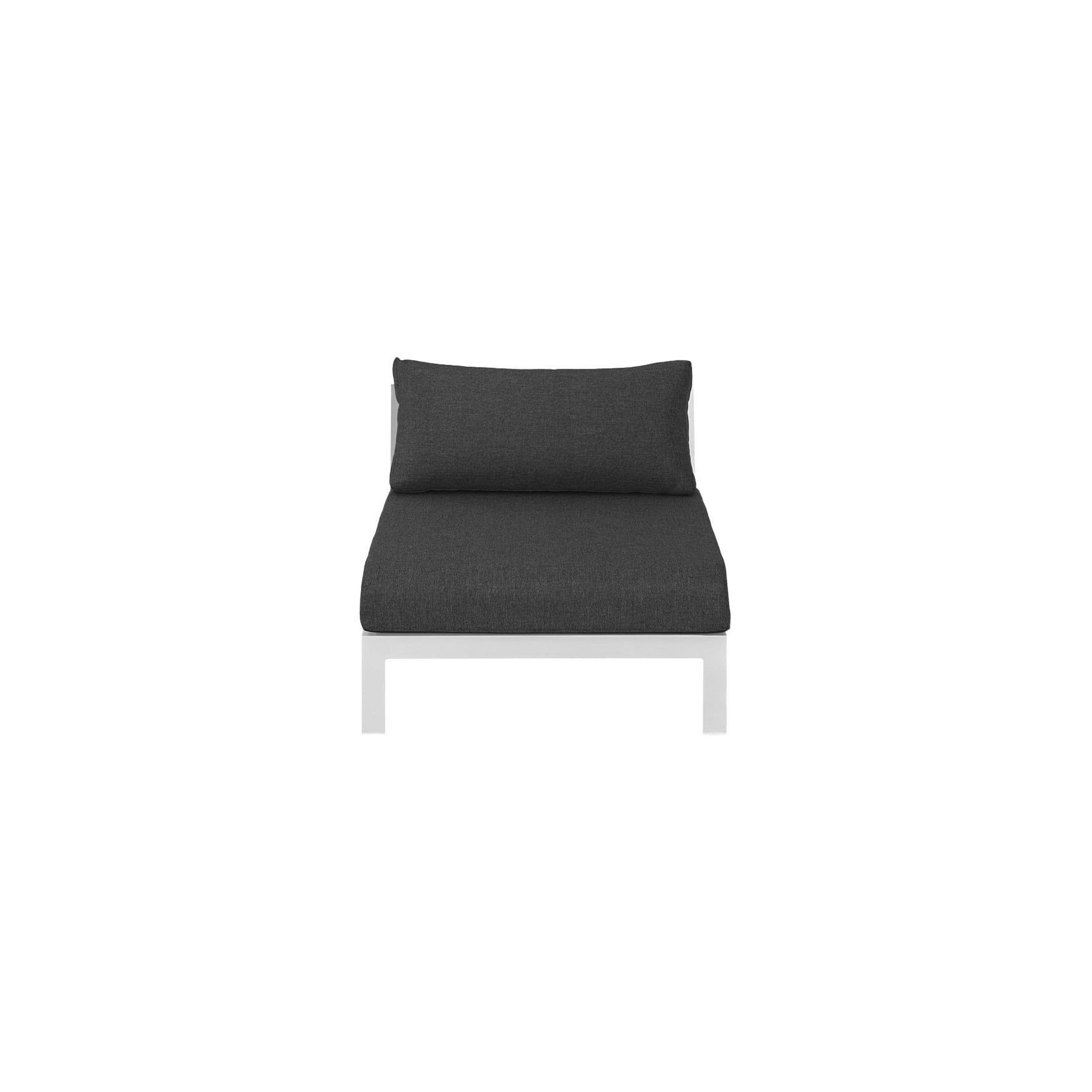 Newport Aluminium Outdoor Armless Chair gallery detail image