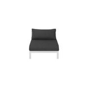 Newport Aluminium Outdoor Armless Chair gallery detail image
