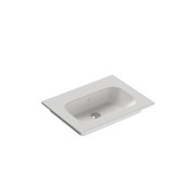 Casello 750 Centre Basin Vanity Top Matt White gallery detail image