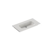 Casello 900 Centre Basin Vanity Top Matt White gallery detail image