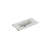 Casello 900 Centre Basin Vanity Top Matt White gallery detail image