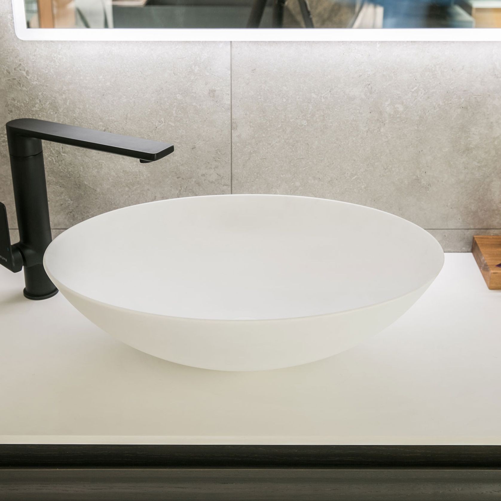 Aubrey Composite Stone Countertop Basin 500 ArchiPro NZ