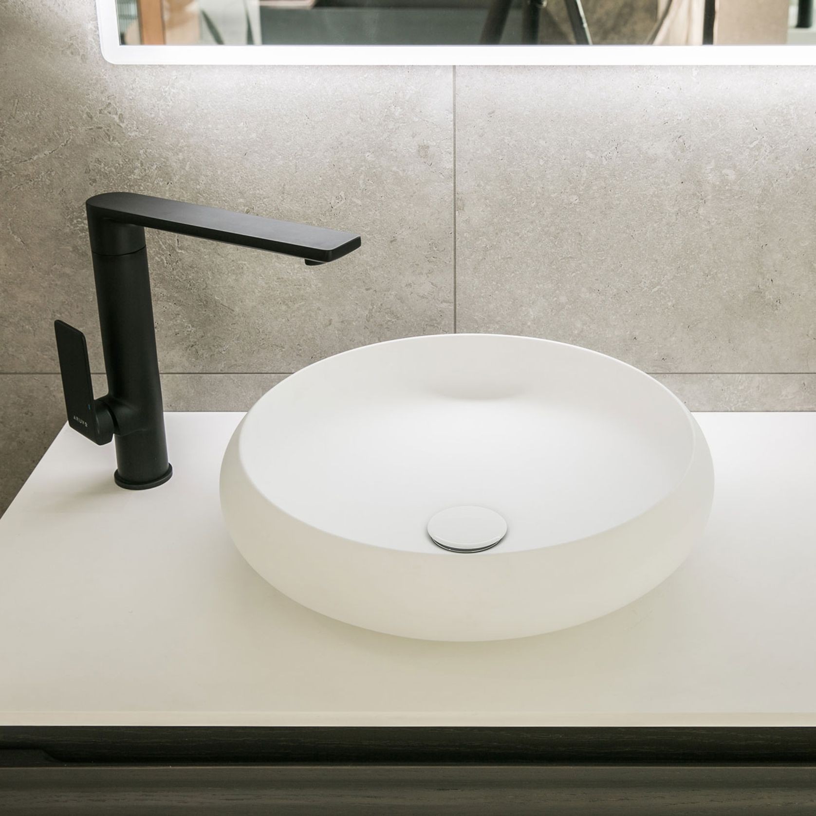 Elena Composite Stone Countertop Basin 400 ArchiPro NZ