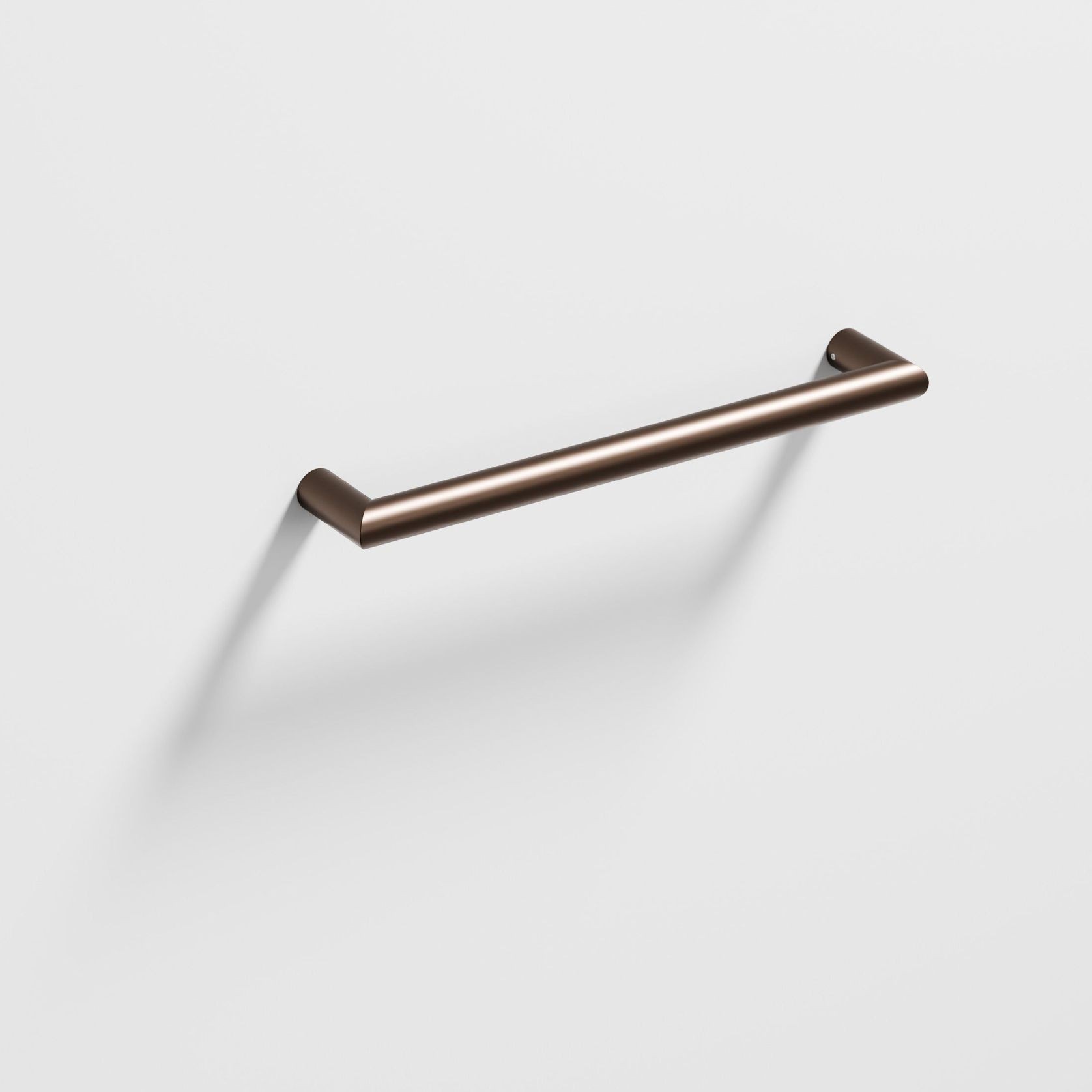 Arc Horizontal Heated Towel Rail 482mm gallery detail image