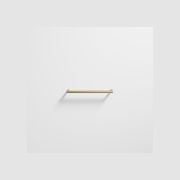 Arc Horizontal Heated Towel Rail 632mm gallery detail image