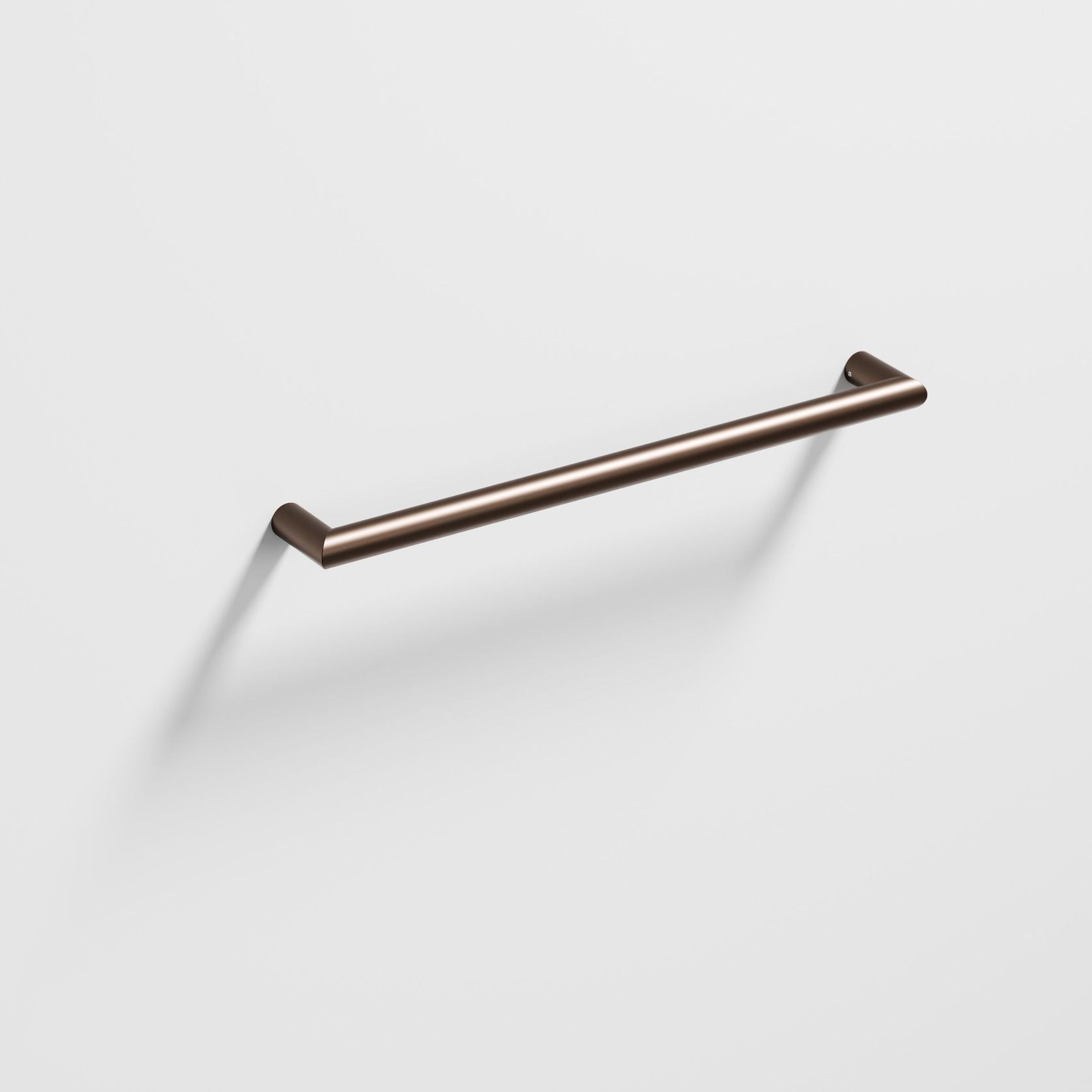 Arc Horizontal Heated Towel Rail 632mm gallery detail image