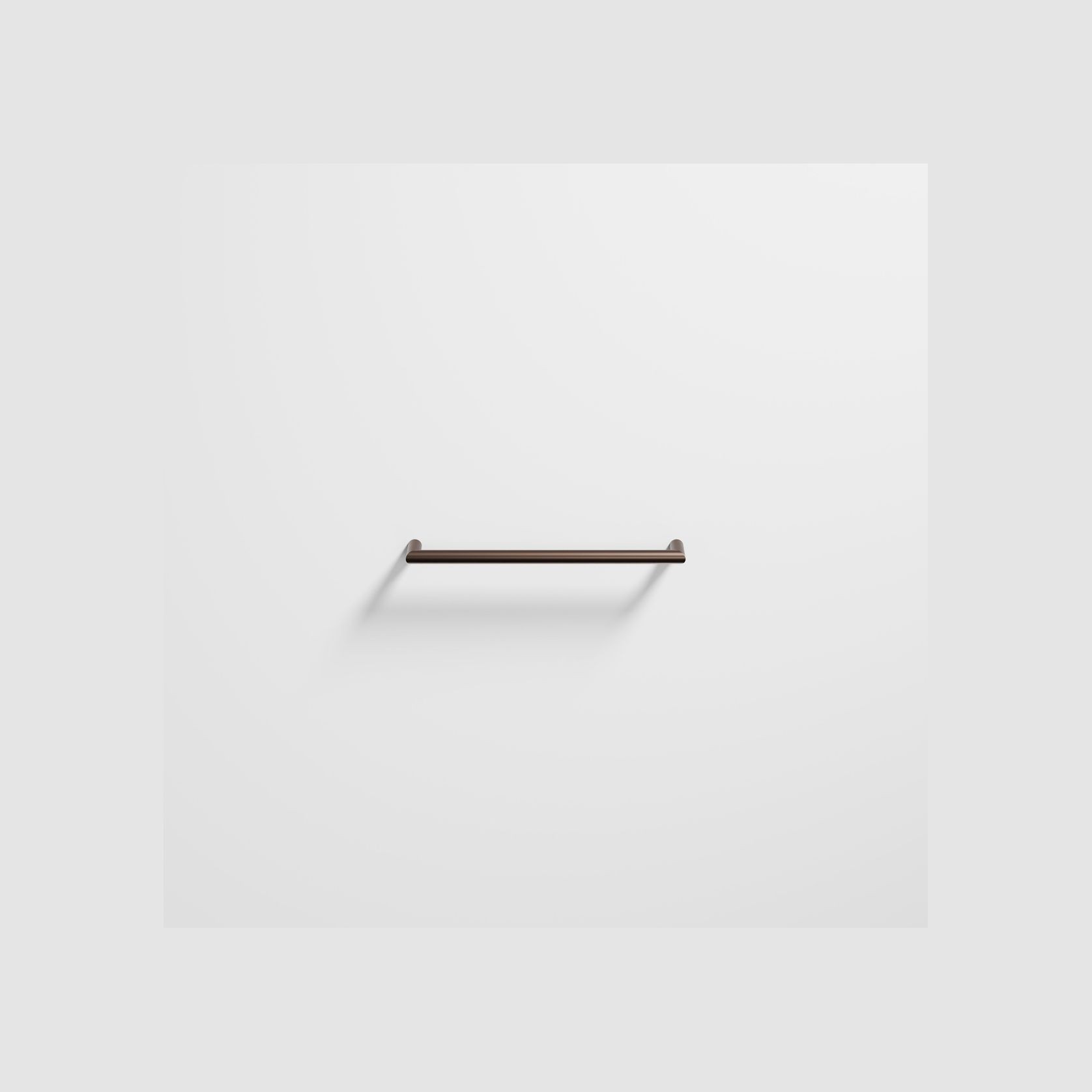 Arc Horizontal Heated Towel Rail 632mm gallery detail image