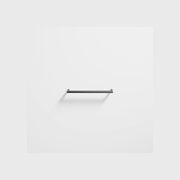 Arc Horizontal Heated Towel Rail 632mm gallery detail image