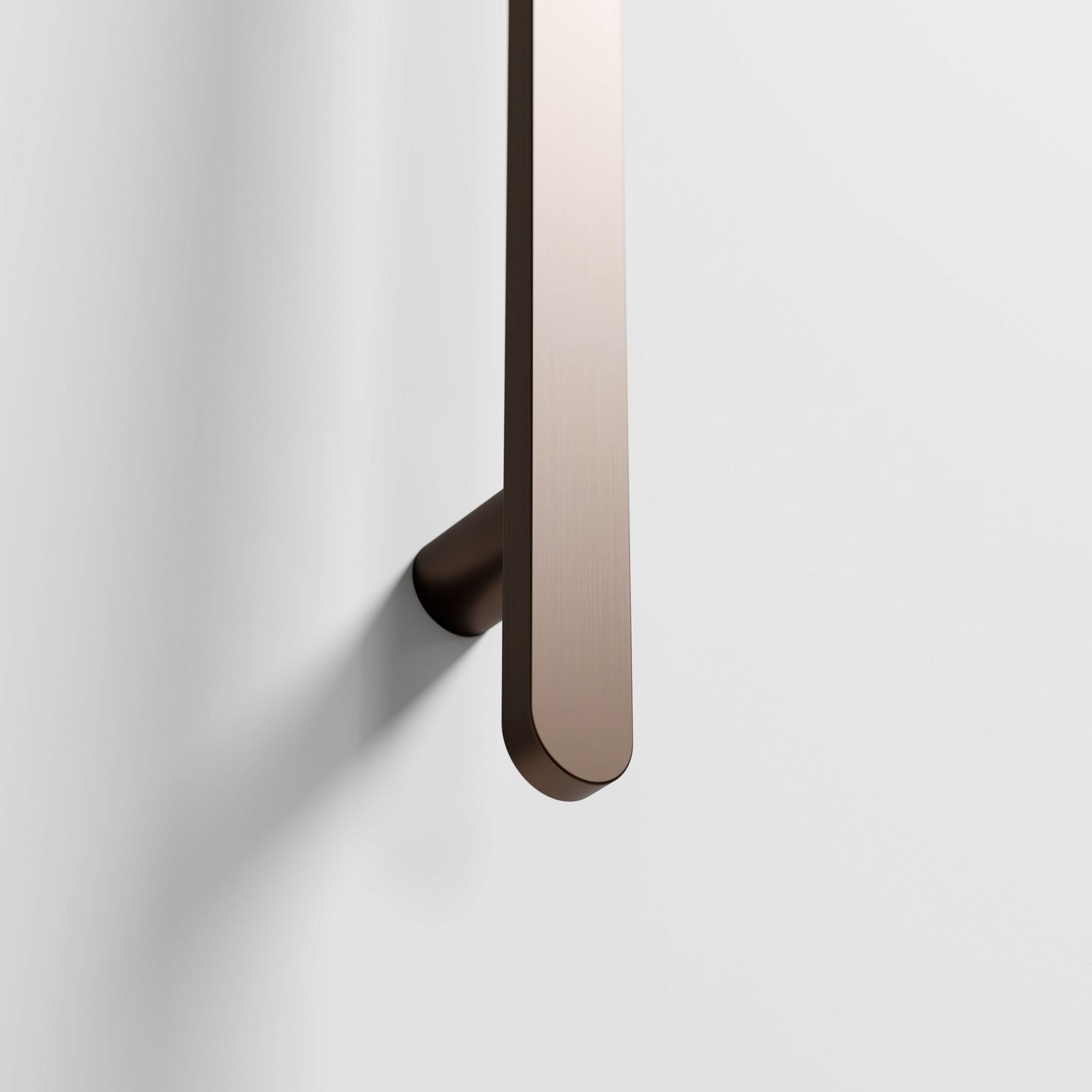 Lineare Vertical Heated Towel Rail 850 gallery detail image