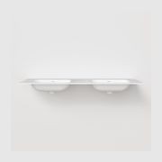 NAVARRA 1600 DOUBLE VANITY SINK TOP RANGE gallery detail image