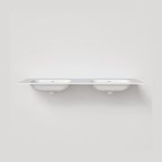 NAVARRA 1600 DOUBLE VANITY SINK TOP RANGE gallery detail image