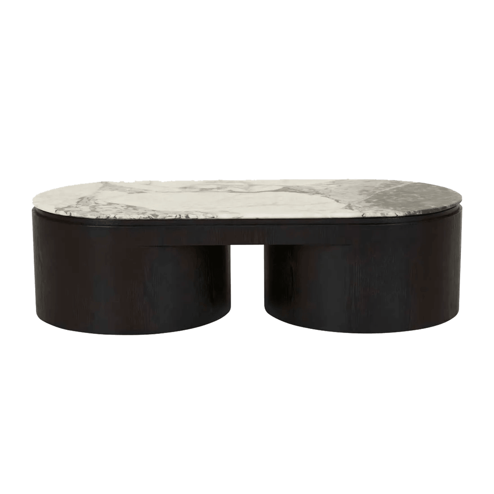Soren Liv | Pluto Oval Marble Coffee Table gallery detail image