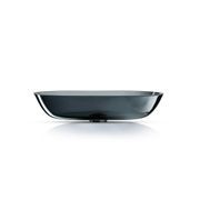 Cortina 570 Oval Vessel Basin Fume Translucent gallery detail image