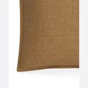 Hem Cushion 55cm x 55cm - Fossil Fawn gallery detail image