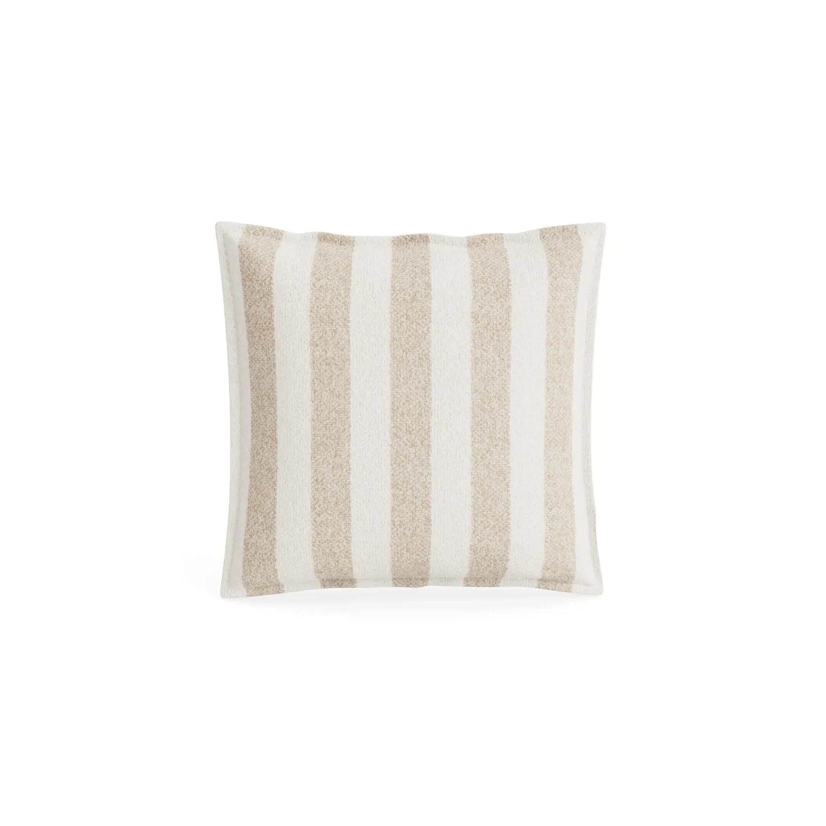 Hem Cushion 55cm x 55cm - Marnie Stripe Sand gallery detail image