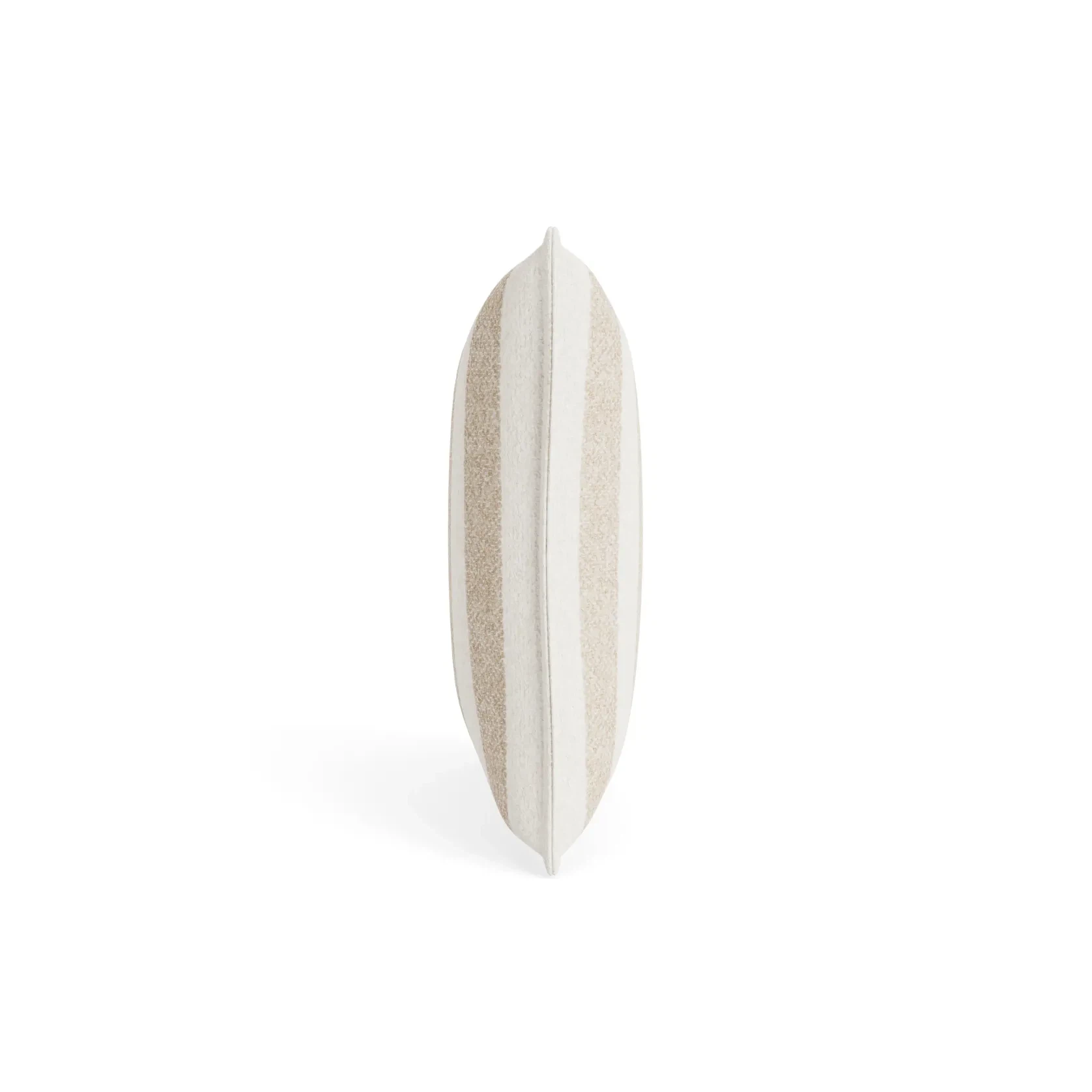 Hem Cushion 55cm x 55cm - Marnie Stripe Sand gallery detail image