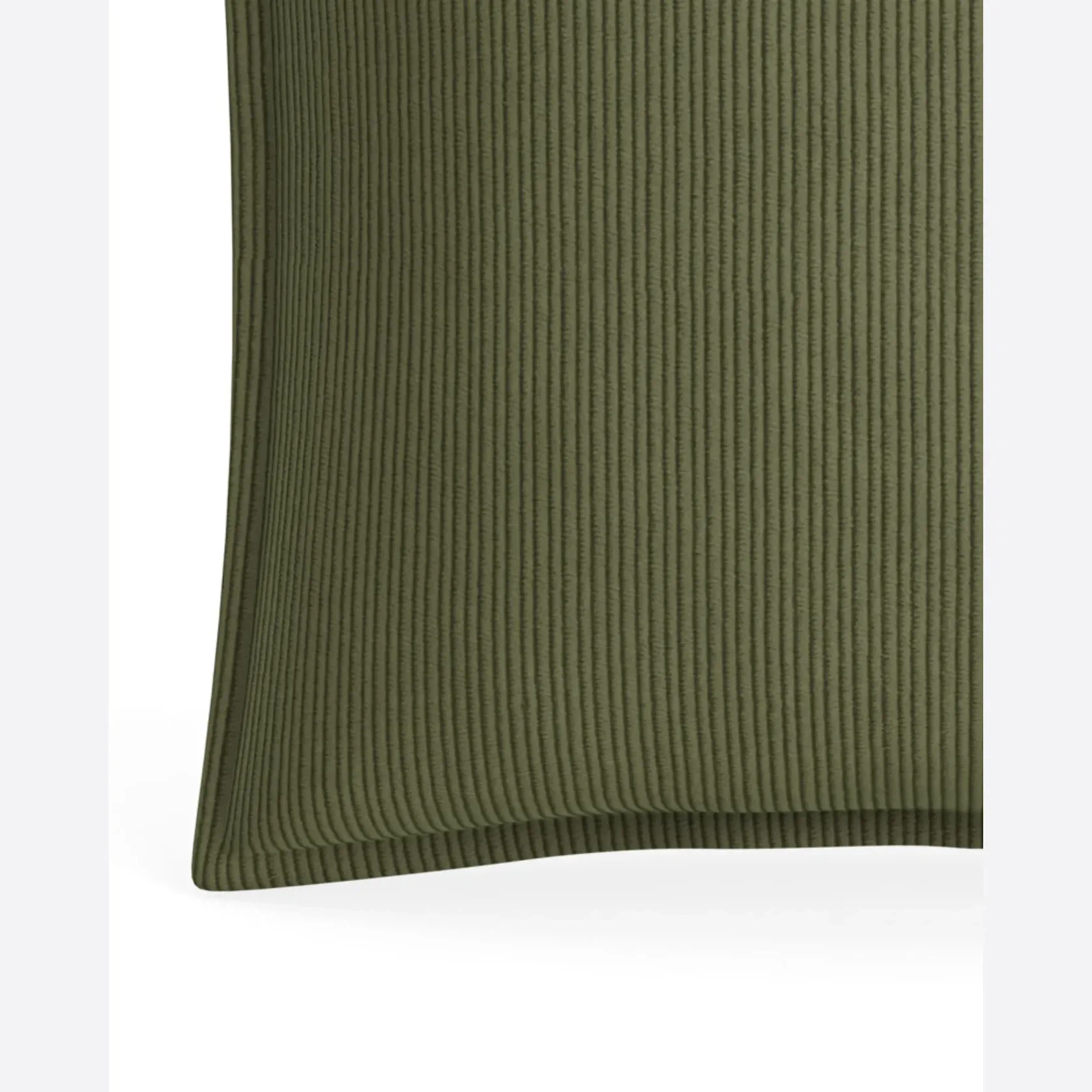 Hem Cushion 55cm x 55cm - Corduroy Forest gallery detail image