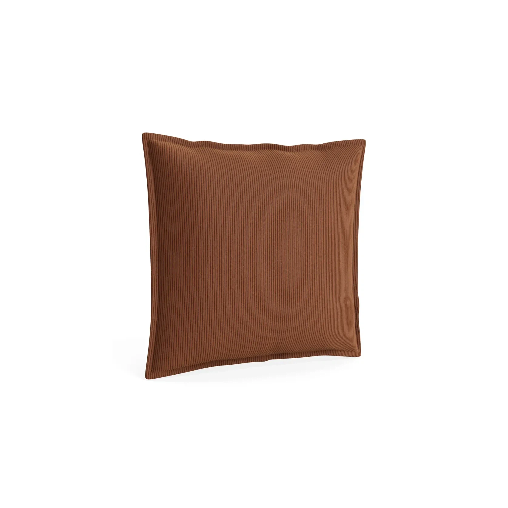 Hem Cushion 55cm x 55cm - Corduroy Cocoa gallery detail image