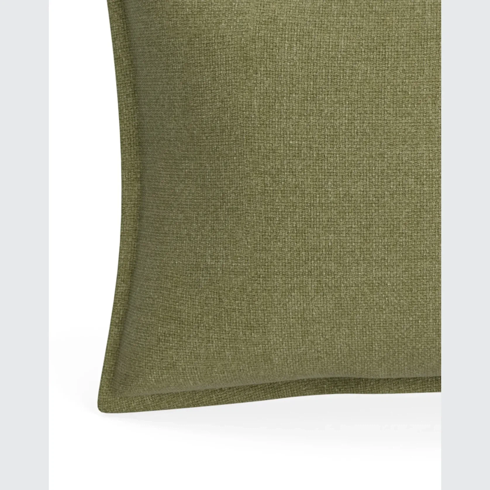 Hem Cushion 40cm x 60cm - Fossil Eucalyptus gallery detail image