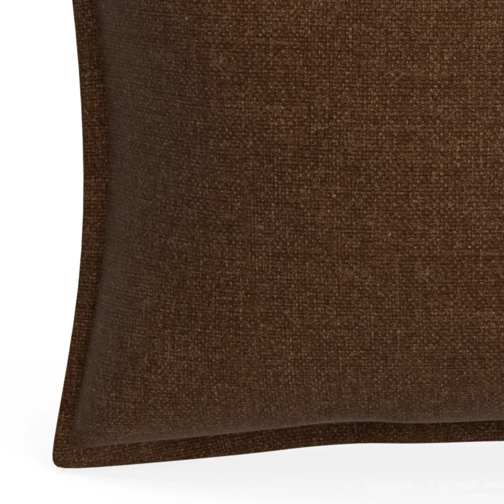 Hem Cushion 40cm x 60cm - Fossil Chocolate gallery detail image