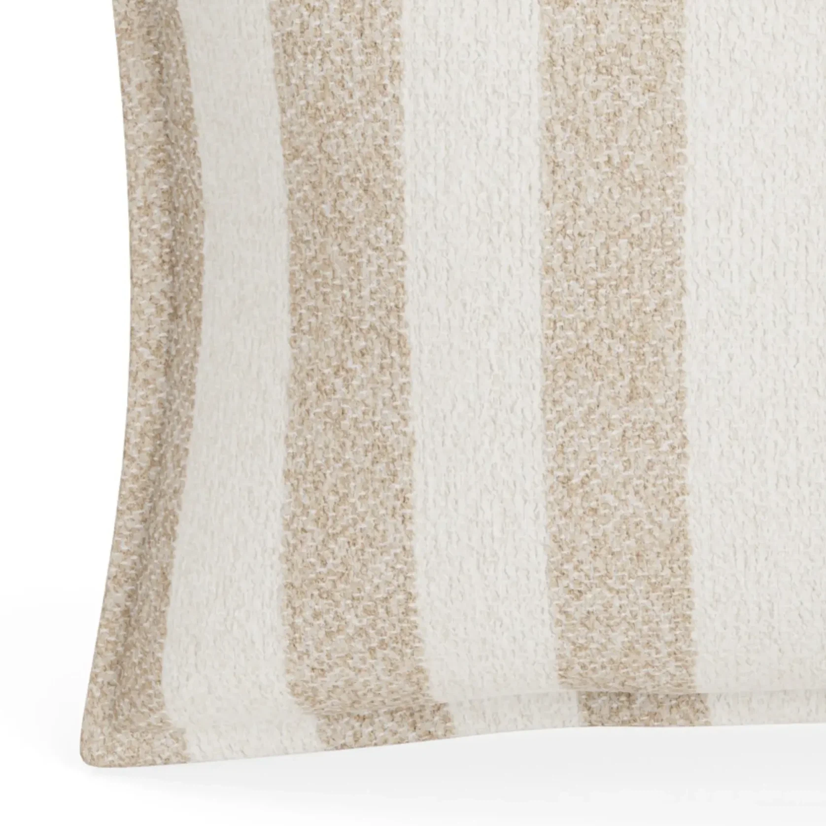Hem Cushion 40cm x 60cm - Marnie Stripe Sand gallery detail image