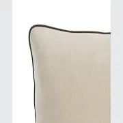 Border Cushion 55cm x 55cm - Eden Ecru / Eden Java gallery detail image