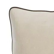 Border Cushion 55cm x 55cm - Eden Ecru / Eden Java gallery detail image