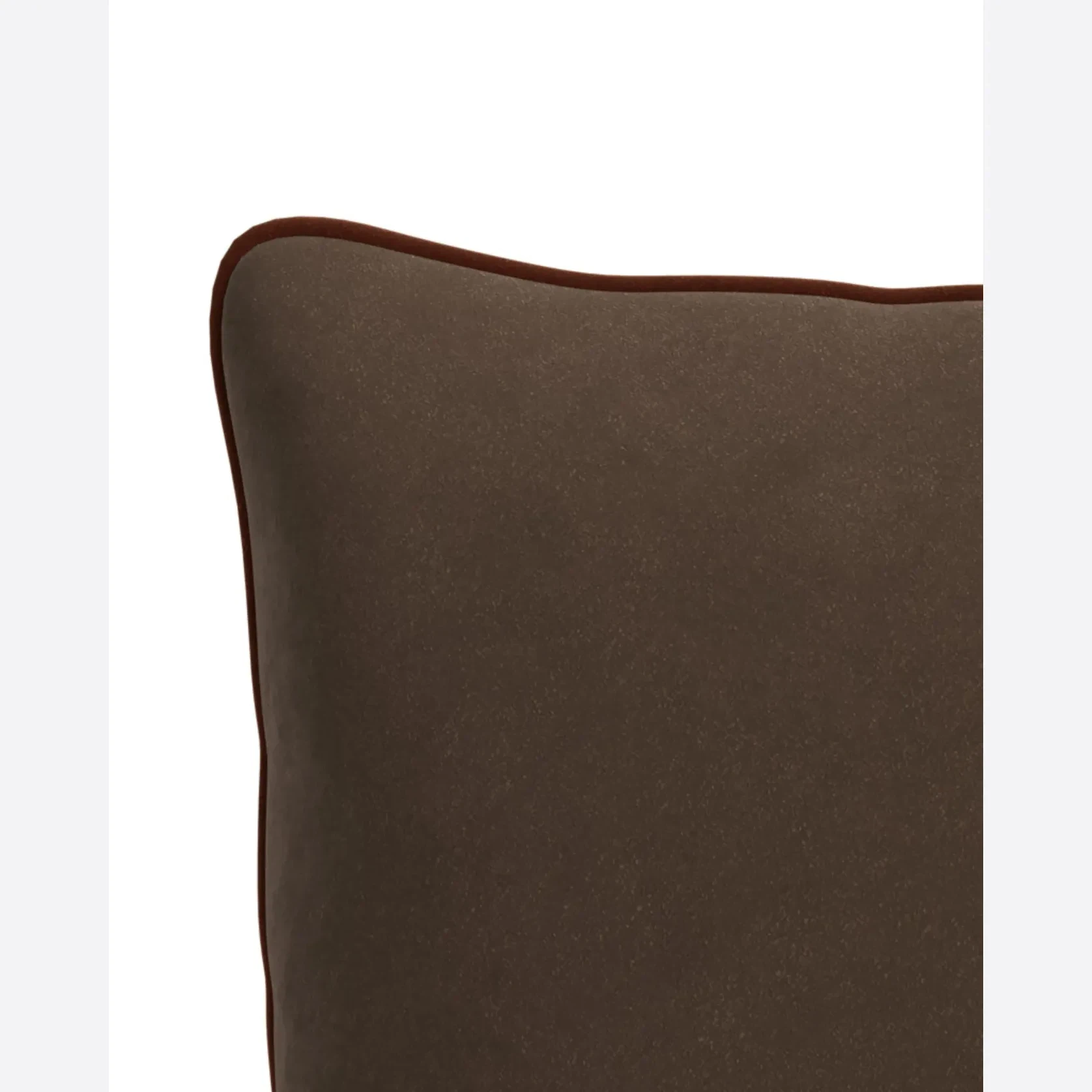 Border Cushion 55cm x 55cm - Eden Java / Eden Brick gallery detail image
