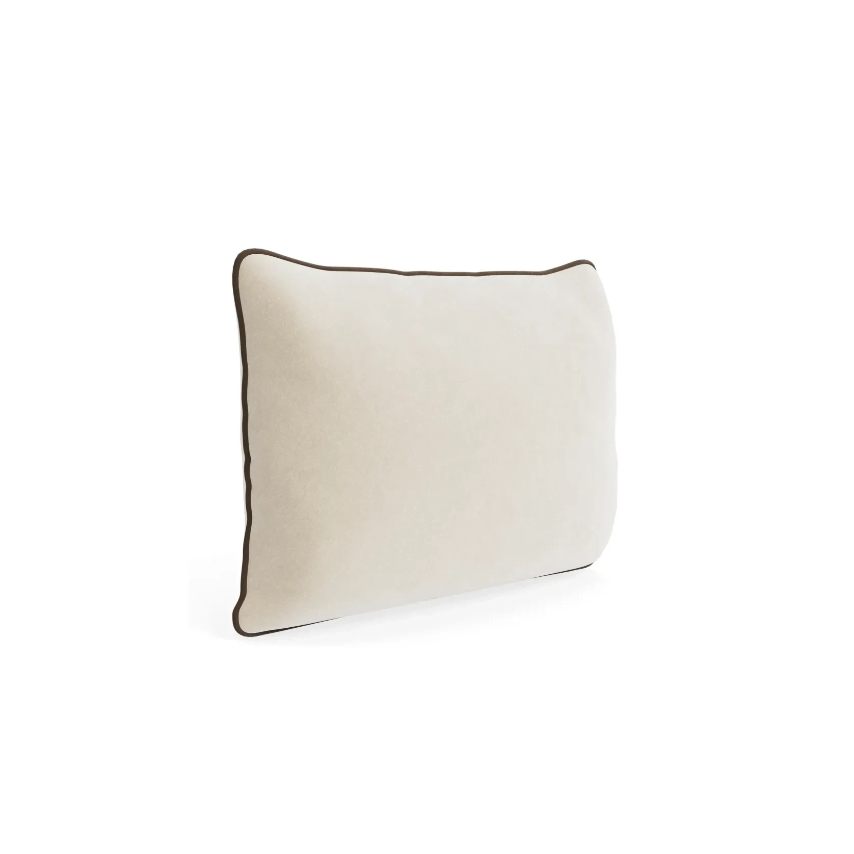 Border Cushion 40cm x 60cm - Eden Ecru / Eden Java gallery detail image