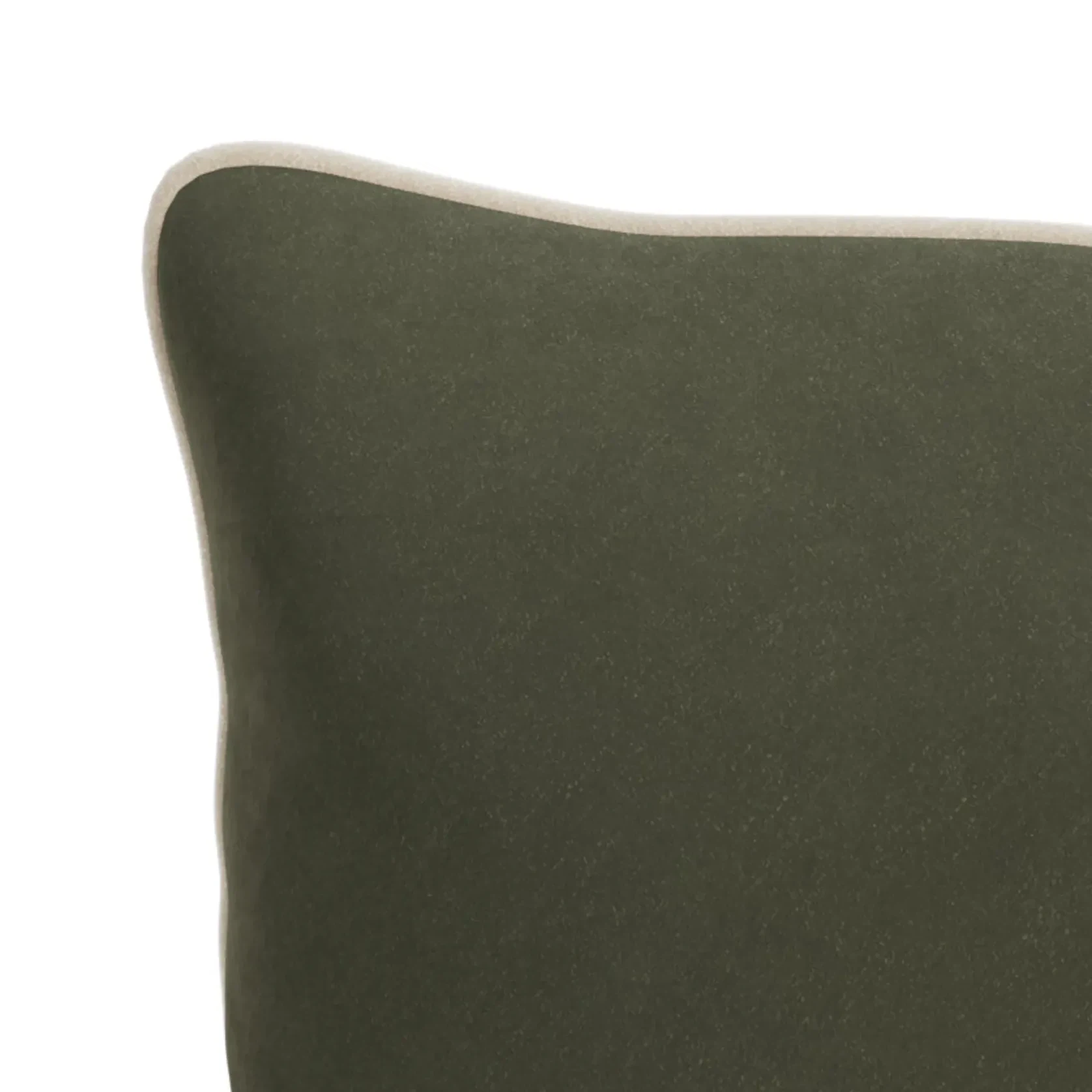 Border Cushion 40cm x 60cm - Eden Leaf / Eden Ecru gallery detail image