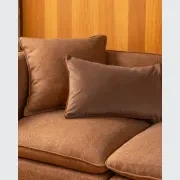Border Cushion 40cm x 60cm - Eden Java / Eden Brick gallery detail image