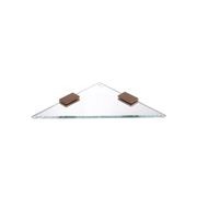 Versa Glass Triangle Shelf 250mm gallery detail image