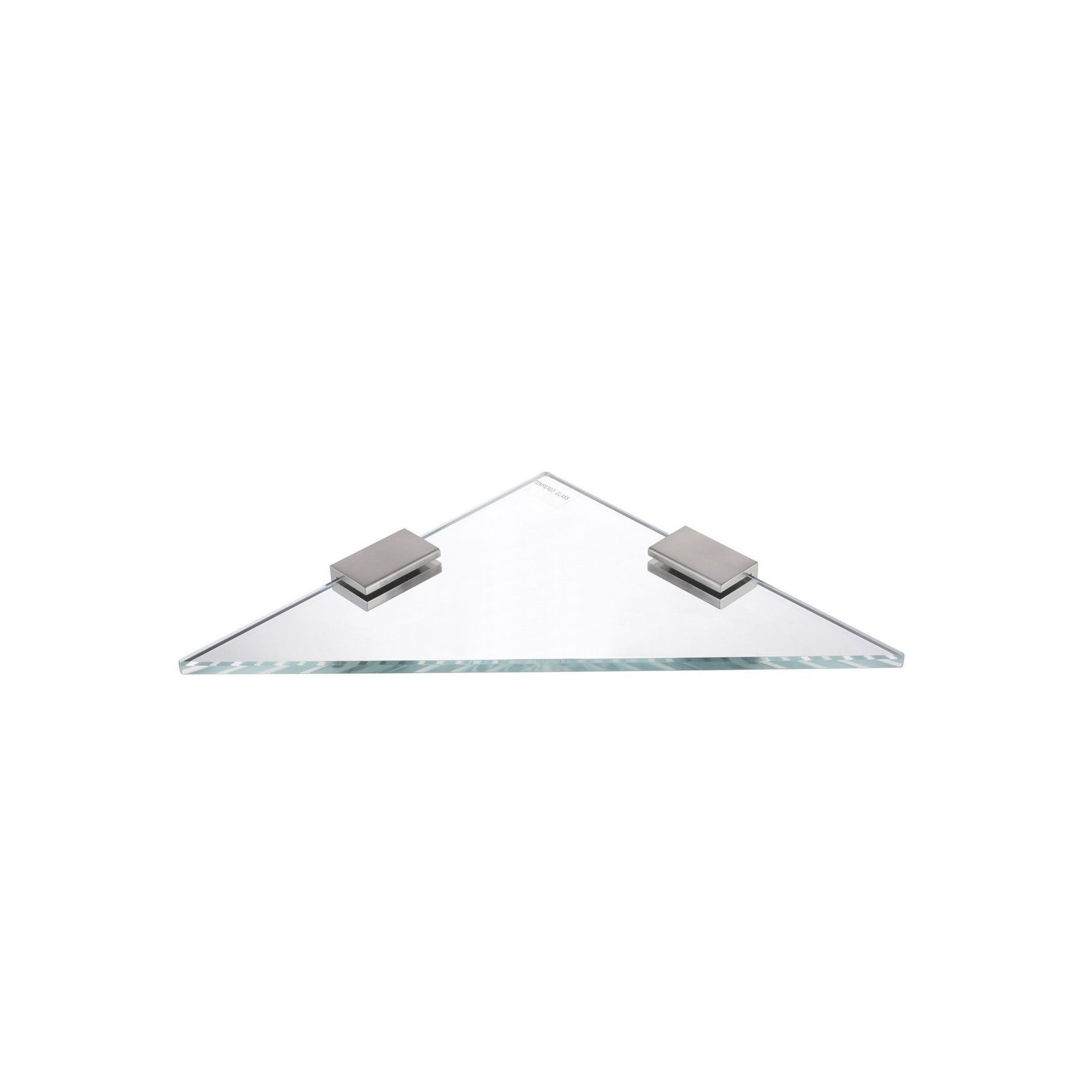 Versa Glass Triangle Shelf 250mm gallery detail image