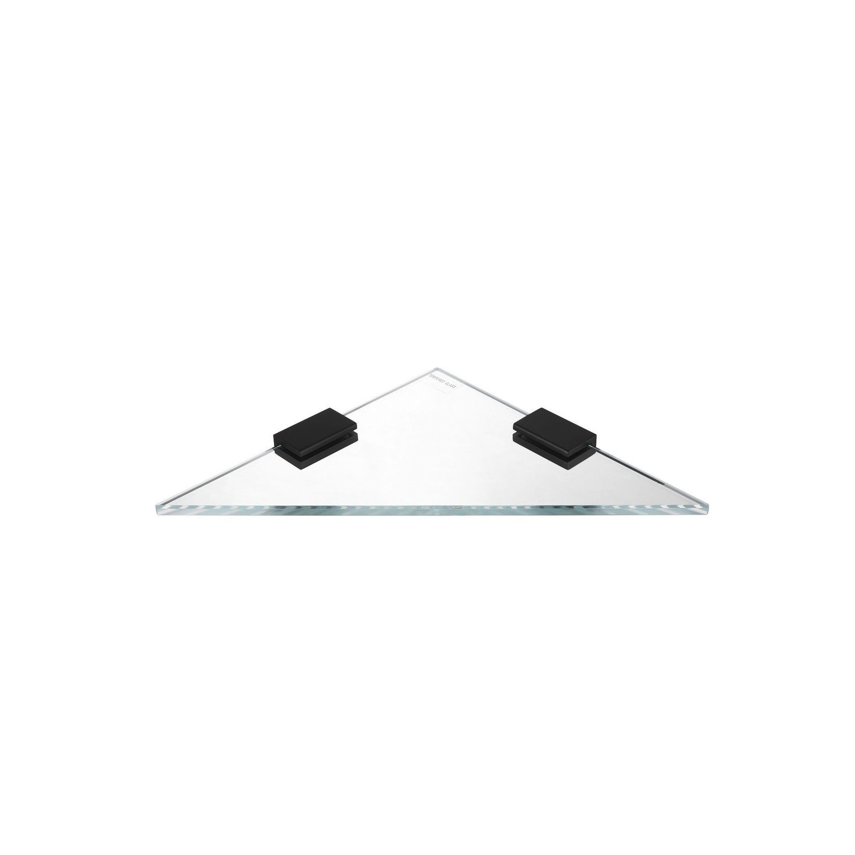 Versa Glass Triangle Shelf 250mm gallery detail image