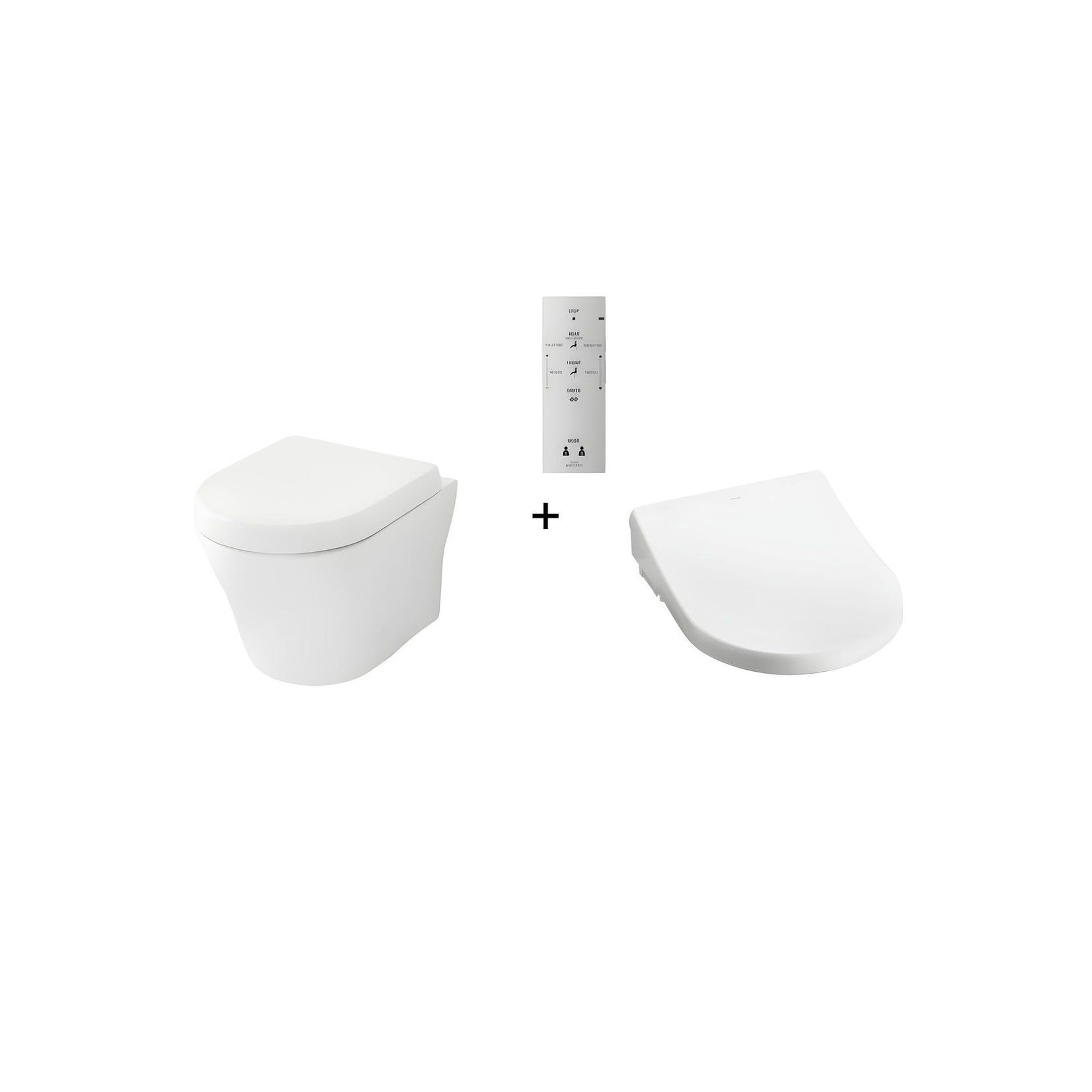 Toto Mh Wall Hung Toilet/Washlet + Remote Control | 394 gallery detail image