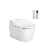 Toto Rw Wall Hung Toilet With Washlet Package W/ Autolid And Autoflush (D-Shape) Gloss White gallery detail image