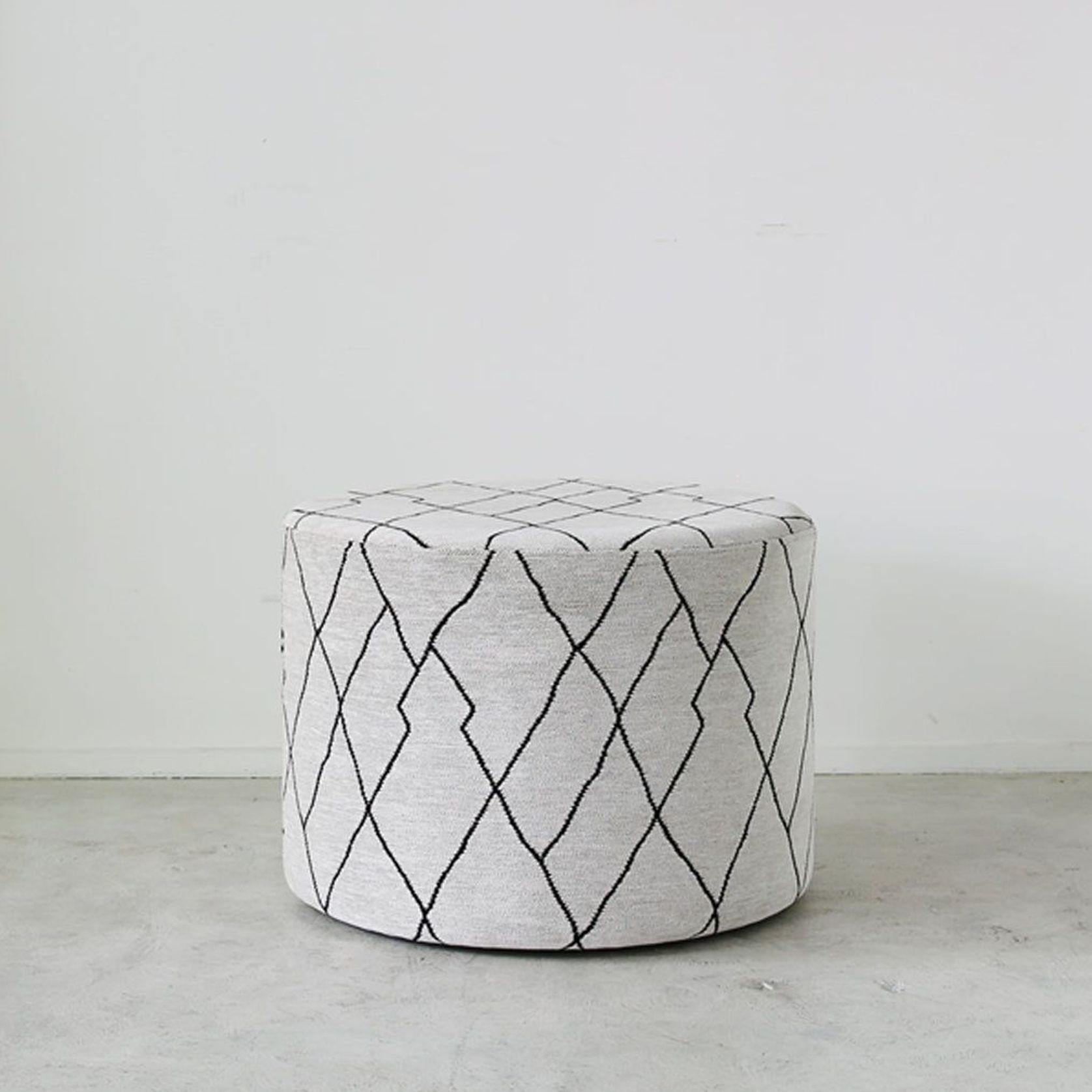 'Cabo' Ottoman / Berba - Champagne gallery detail image