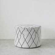 'Cabo' Ottoman / Berba - Champagne gallery detail image