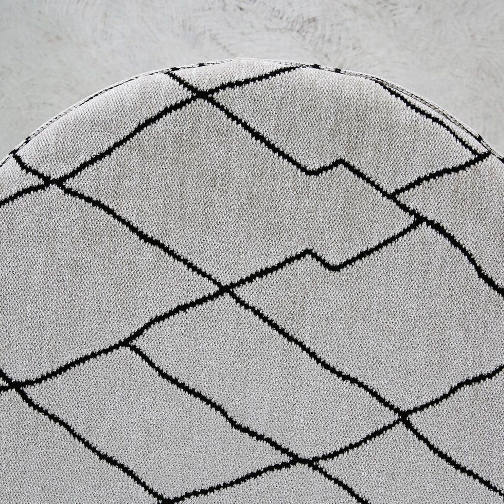 'Cabo' Ottoman / Berba - Champagne gallery detail image