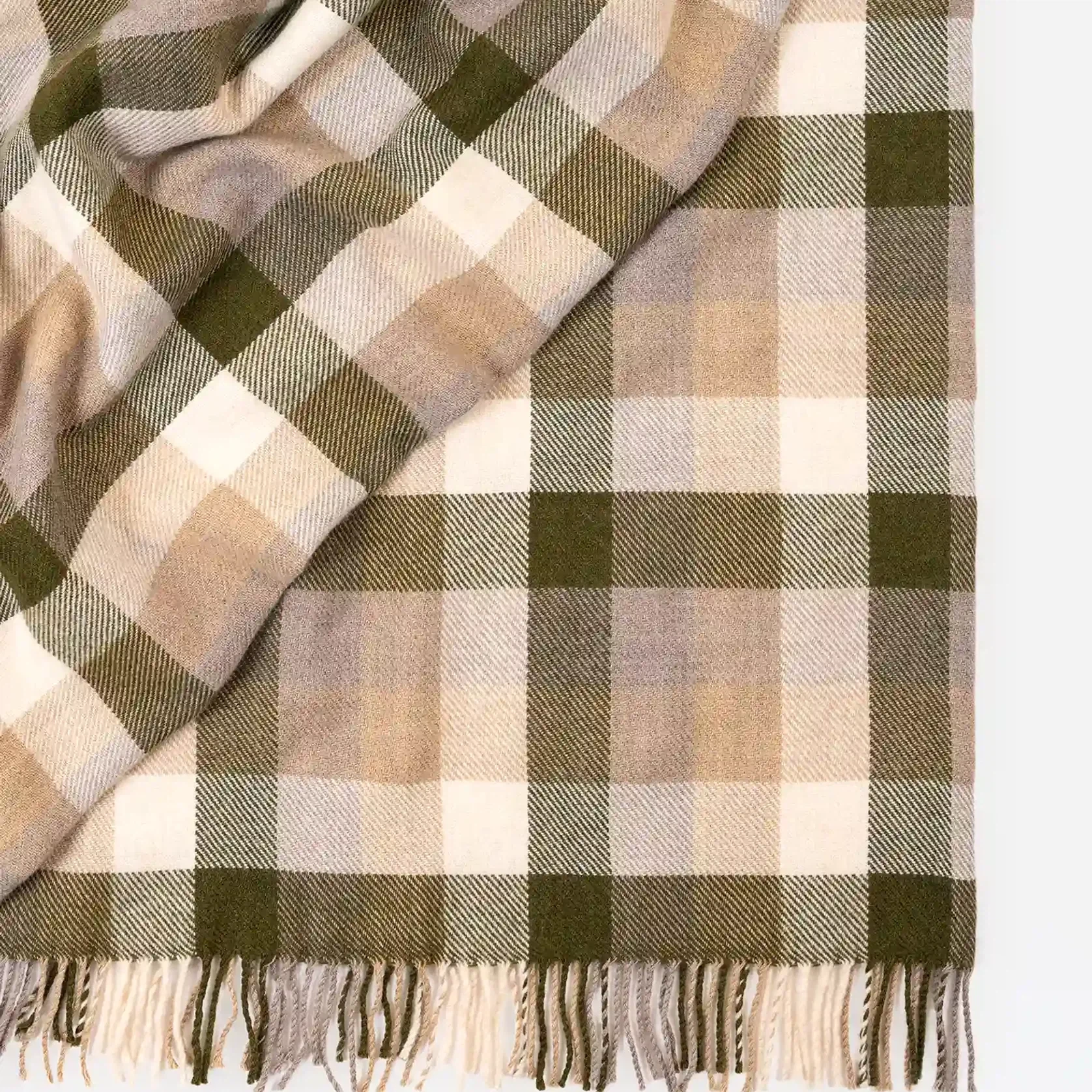 Weave Caldwell Wool Throw Blanket - Landscape gallery detail image