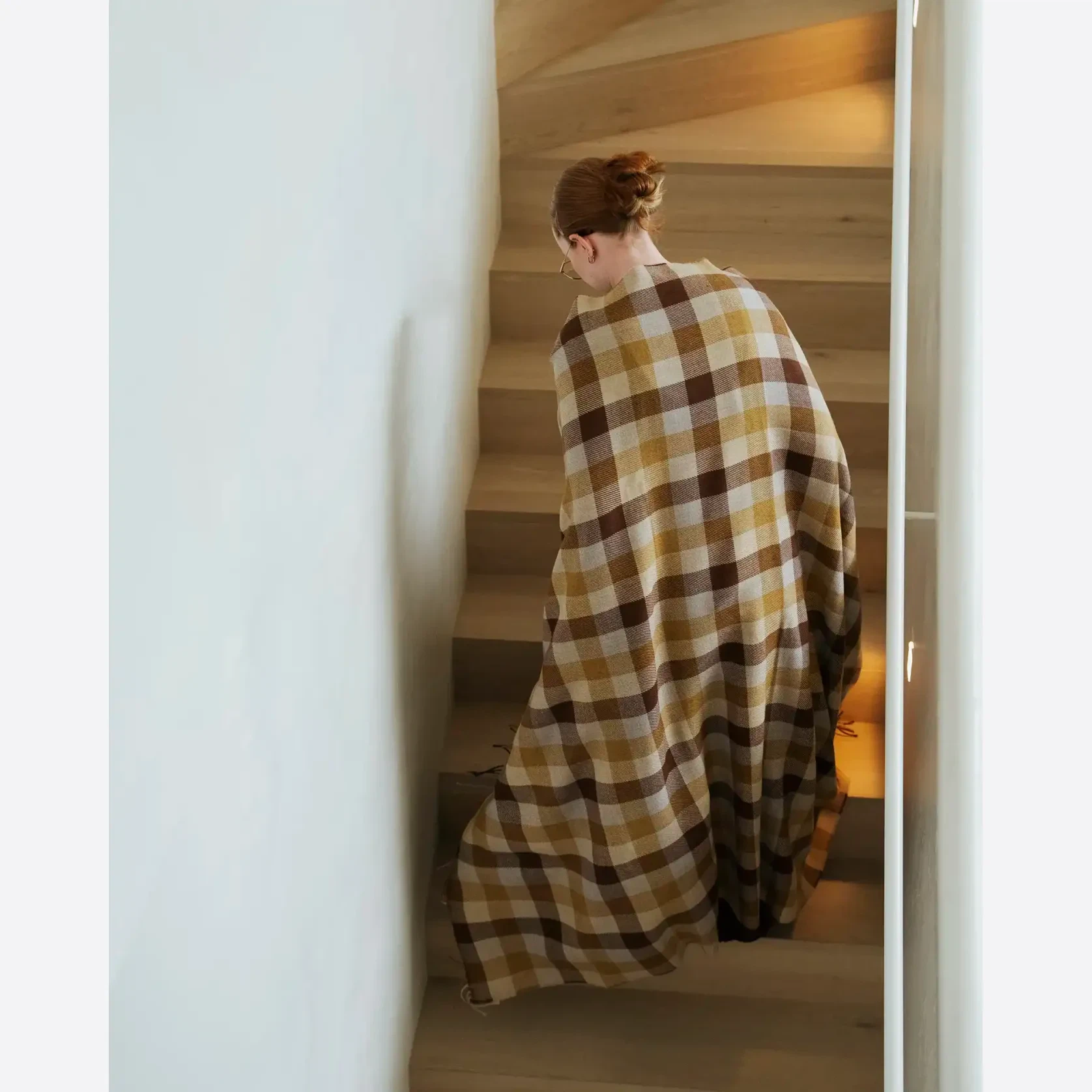 Weave Caldwell Wool Throw Blanket - Autumn gallery detail image