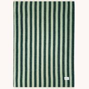 Maison Deux Candy Wrap - Green Sage | Large Reversible Wool Throw gallery detail image
